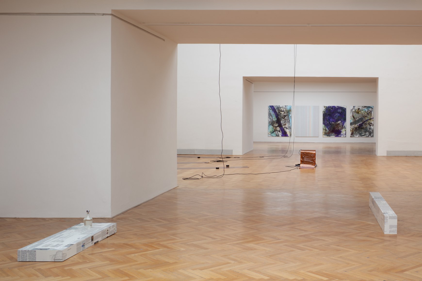 Cheyney Thompson with Sam Lewitt,&nbsp;Grid. Gradient. Drunken Walks