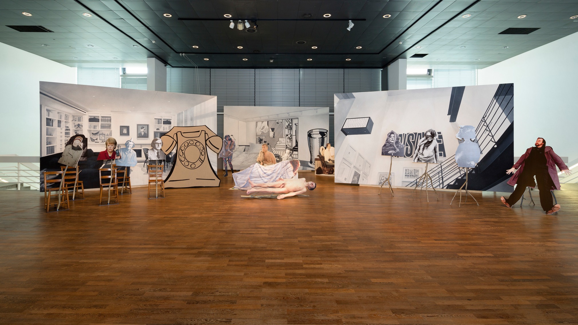 Goshka Macuga May 29 - August 3, 2014, 8th Berlin Bienniale, Germany