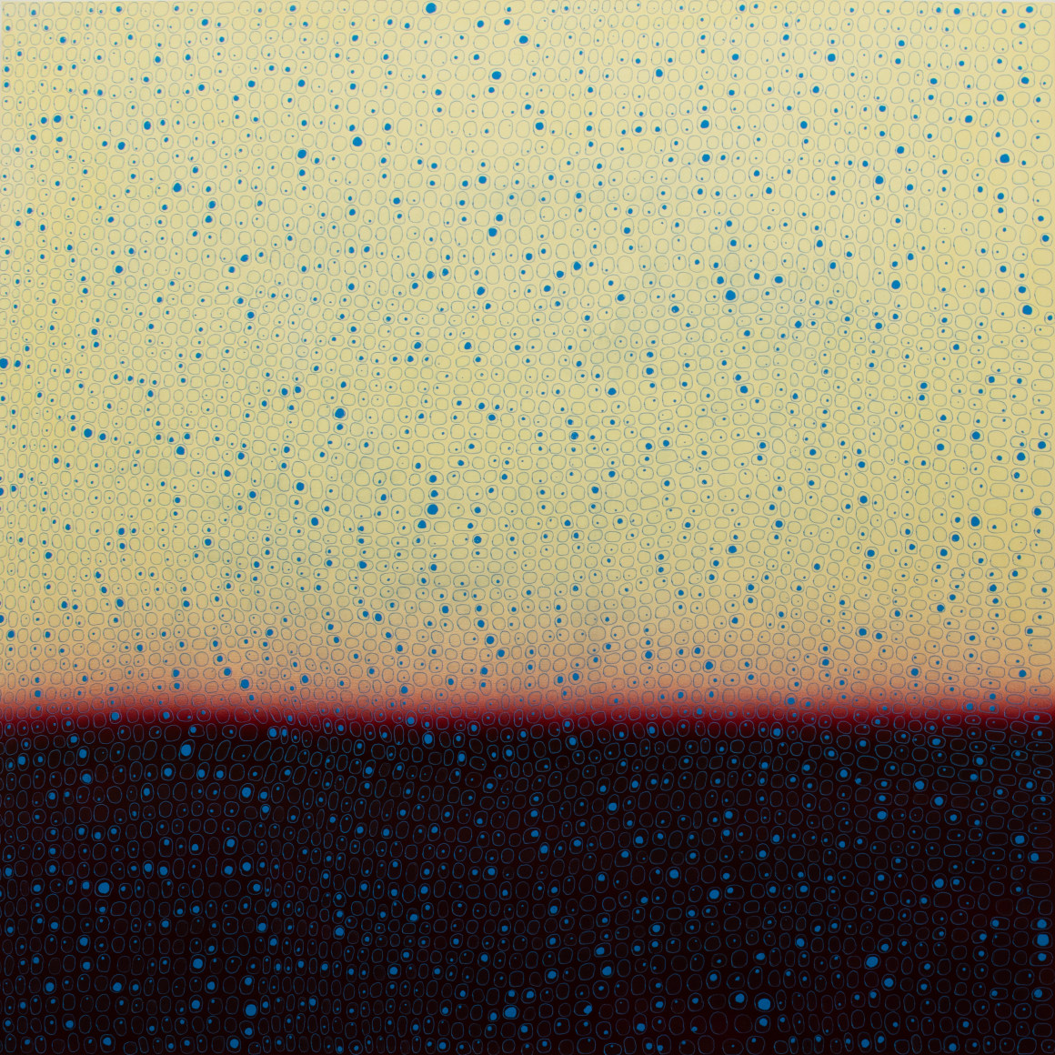 Untitled # 681, 2014, Acrylic on board