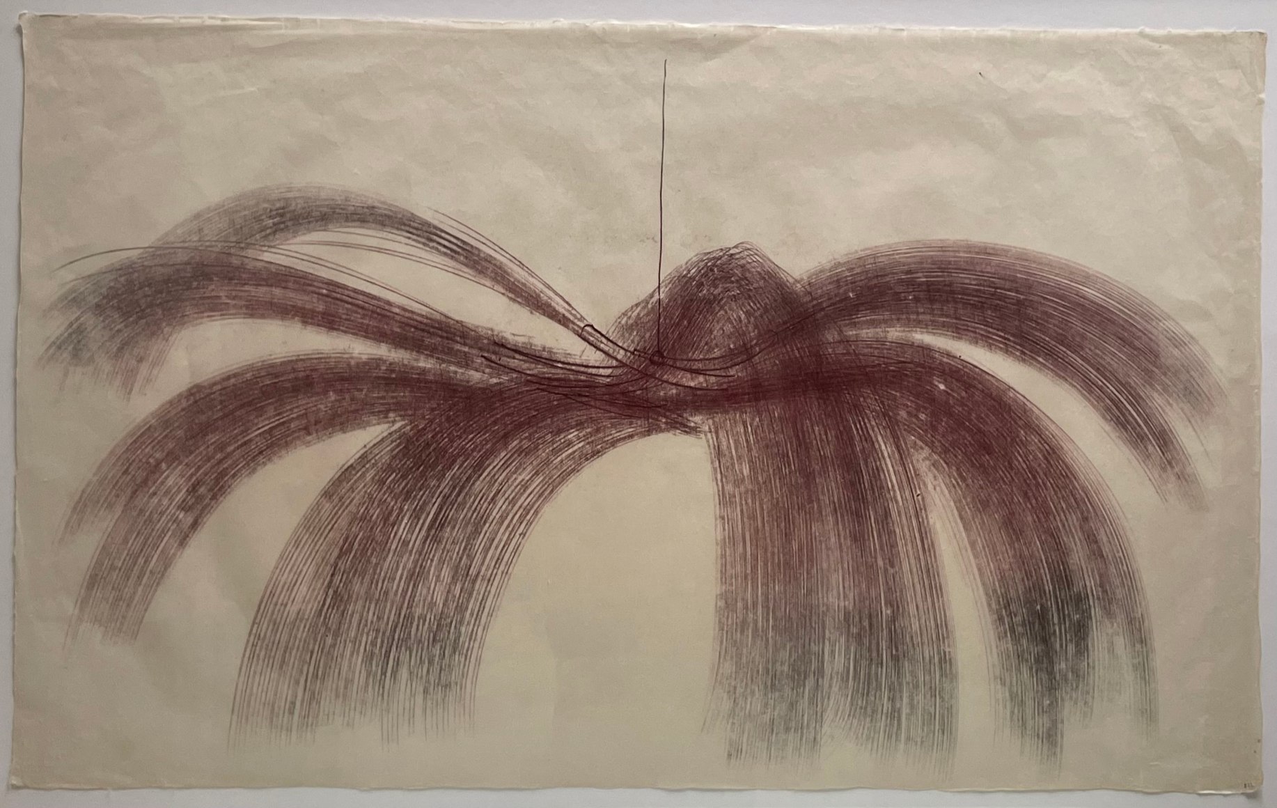 822, 1970, Monoprint on rice paper