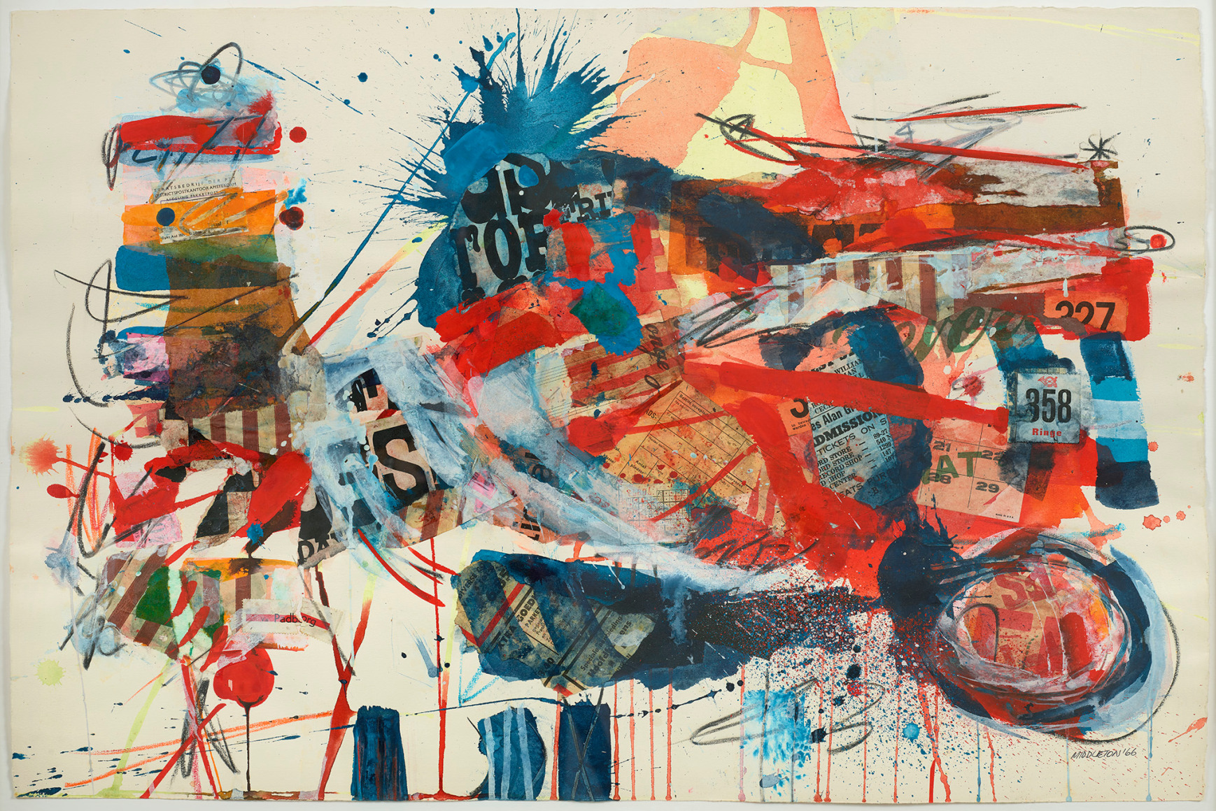 Sam Middleton, Admission, 1966