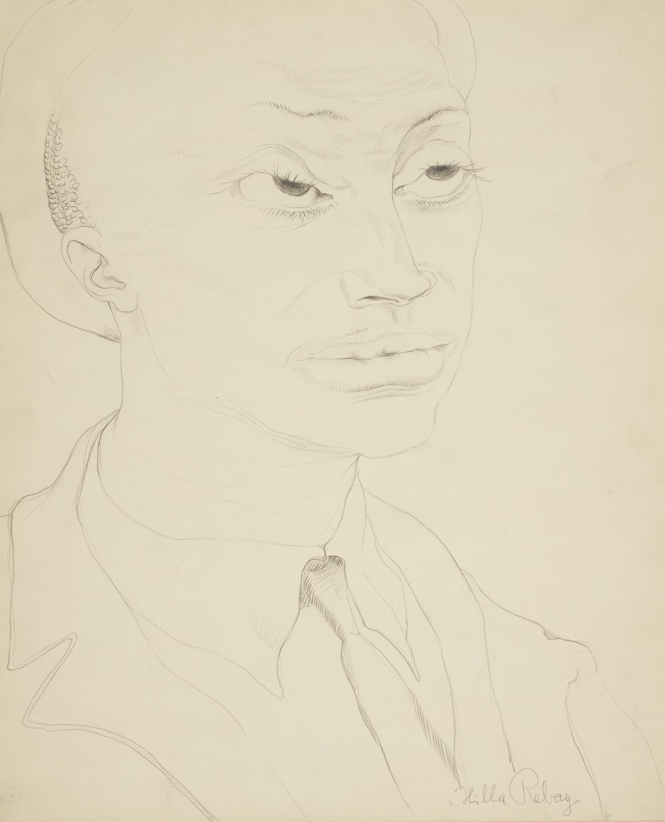 Portrait of a Man, ca. 1930, Graphite on paper