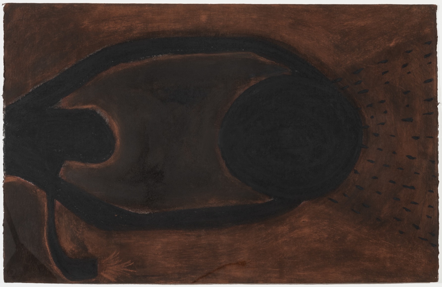 Ouattara Watts, La Dama, 1990&nbsp;