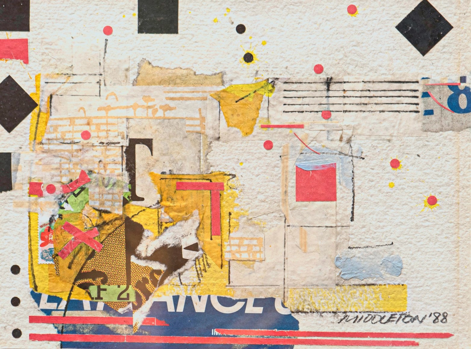 Sam Middleton, Quarter Notes II, 1988