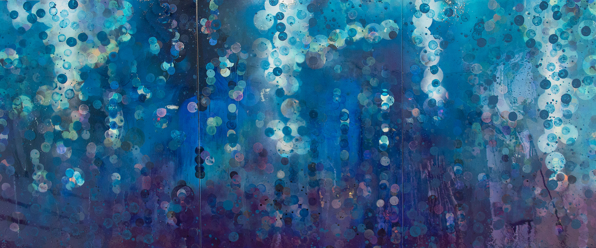 Overture, 2021, Oil and resin on canvas