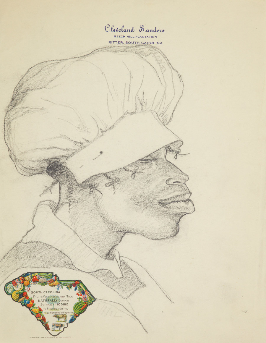 Cook, 1932, Graphite on paper&nbsp;