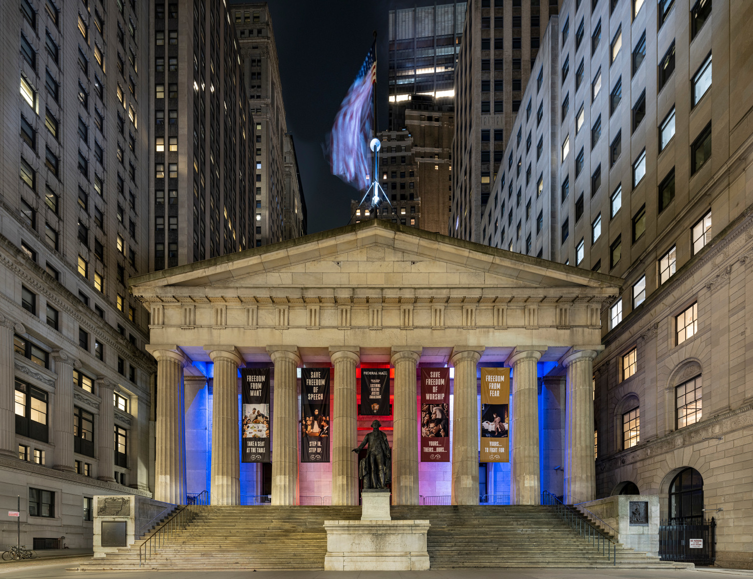 Federal Hall, 2021, Archival pigment print on Canson Platine paper