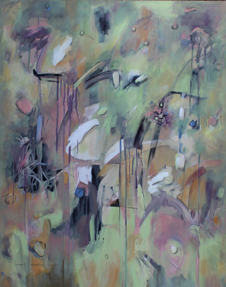 Car Today, Gone Tomorrow, Back on Friday, 2021, Acrylic and graphite on canvas