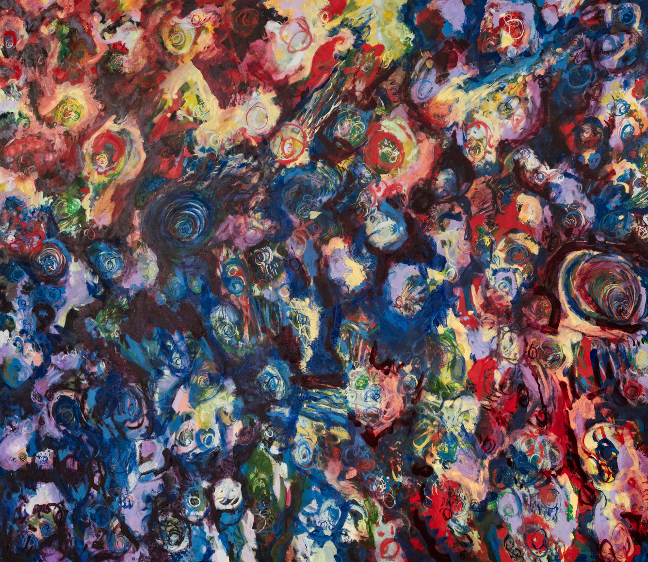 Theomachy, 2022, Oil on linen