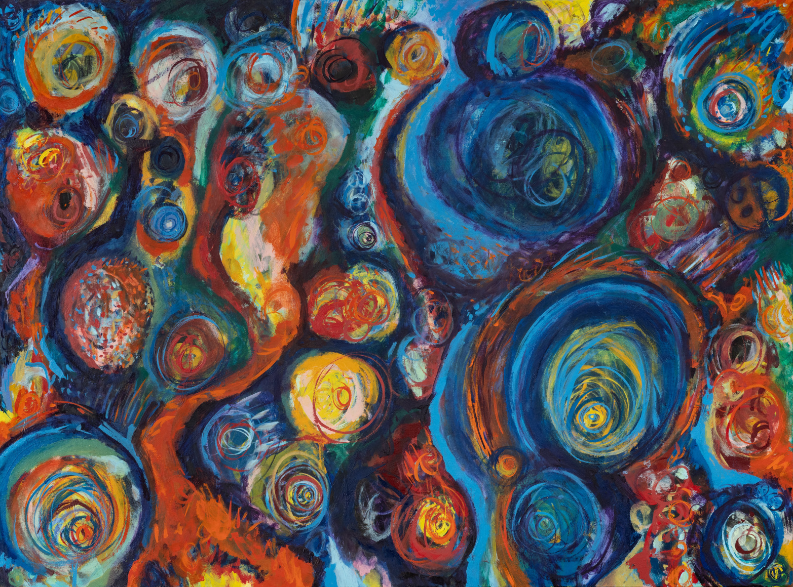 Awake Dream-Space, 2023, Oil on linen