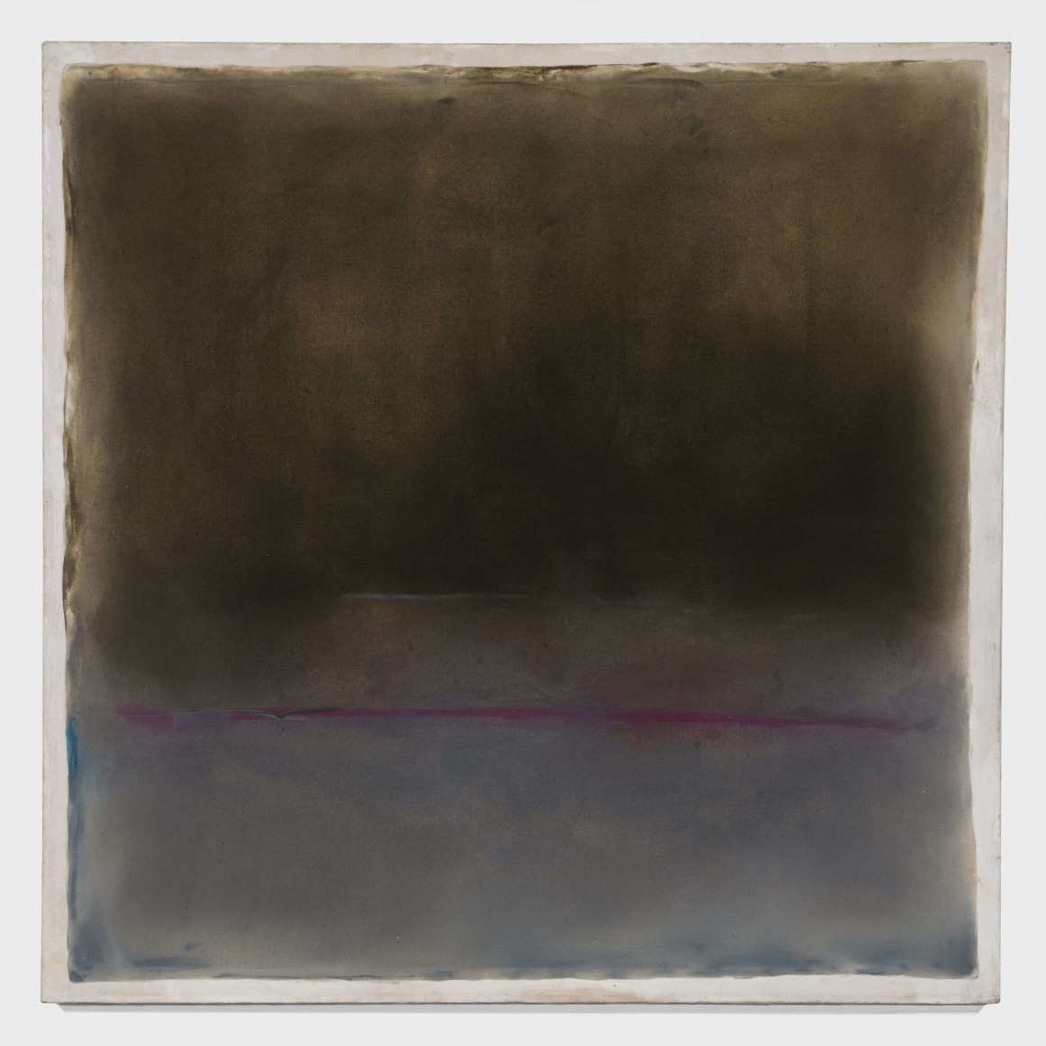 Cool Tones, 1976, Oil, paraffin, and pure pigment powders on canvas&nbsp;