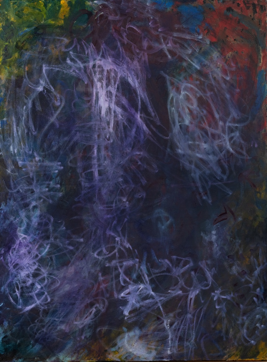 Magic Glowing Strings, 2020, Oil on canvas