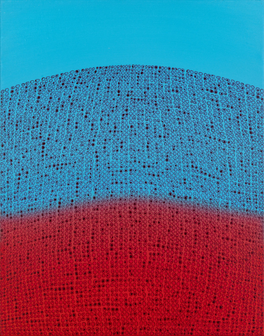 Arch Horizon Double Hill #6, 2017&nbsp;, Acrylic on canvas&nbsp;