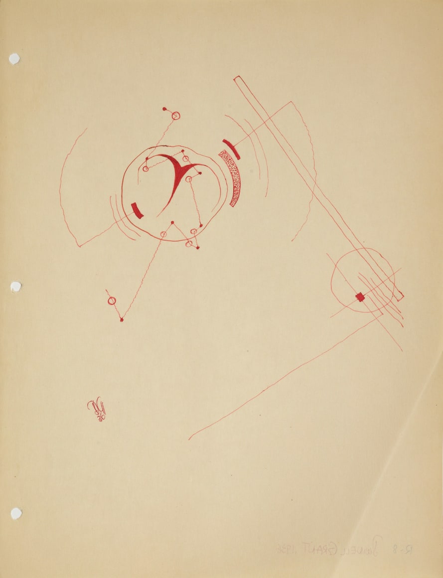 R-8, 1936, Ink on paper