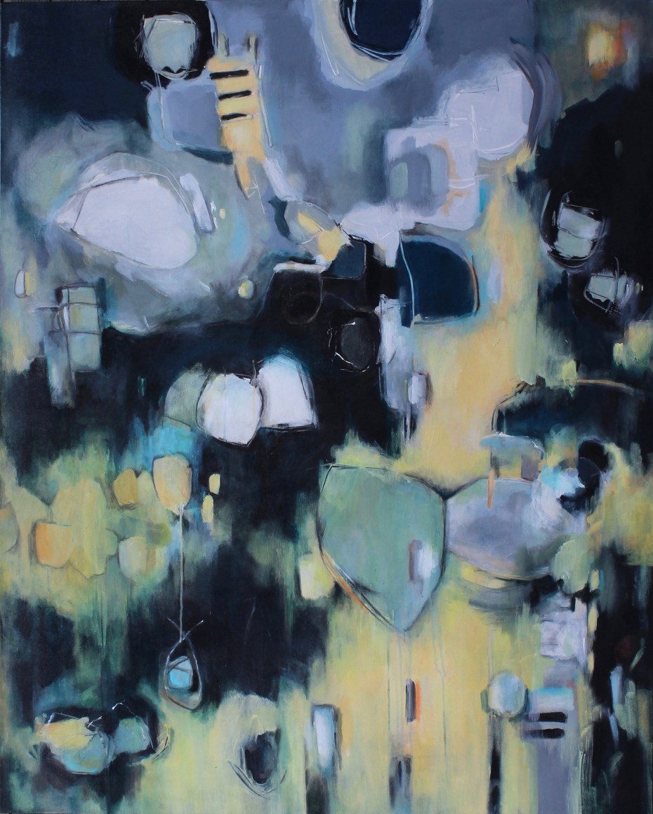 Lunch Just Isn&rsquo;t Going to Happen, 2021, Acrylic and graphite on canvas