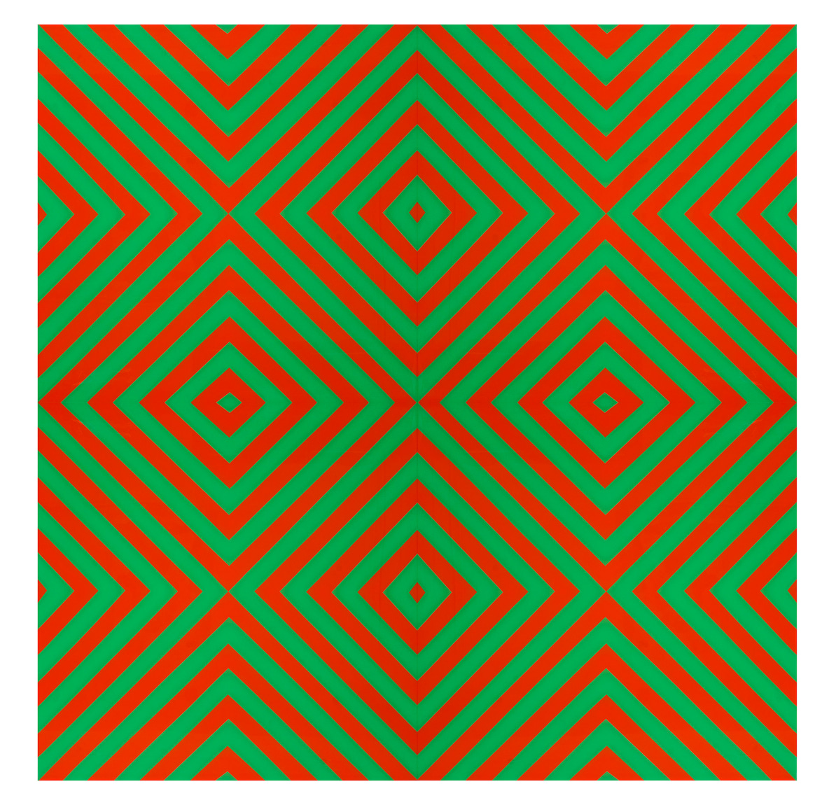 Love Is Our Resistance, 2017, Liquitex with resin on four panels