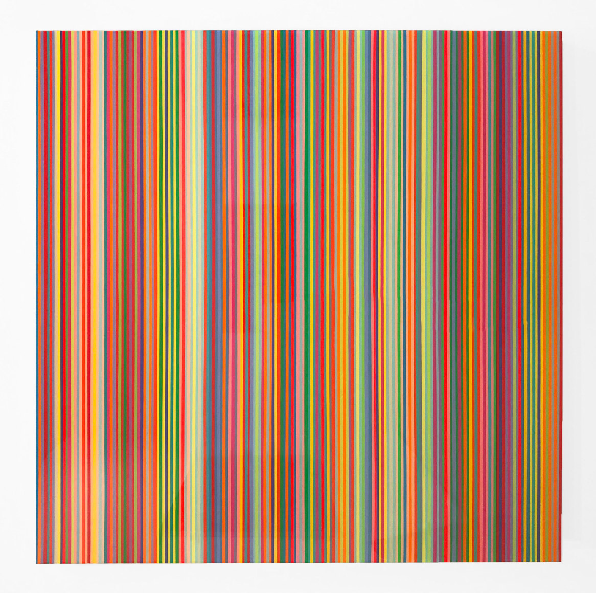 Joyride, 2017, Liquitex with resin on panel