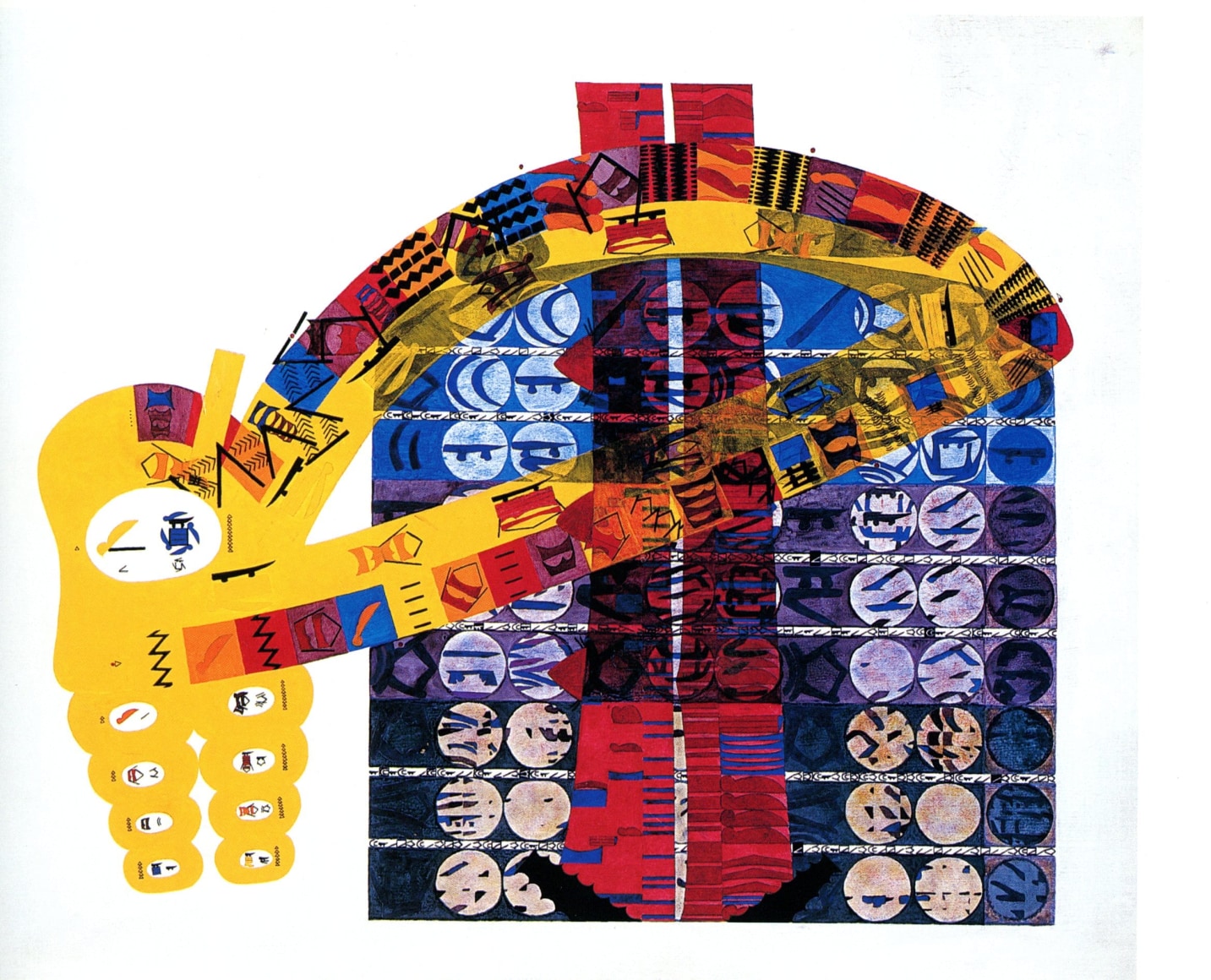 &Ouml;yvind Fahlstr&ouml;m, Serial Painting, 1955