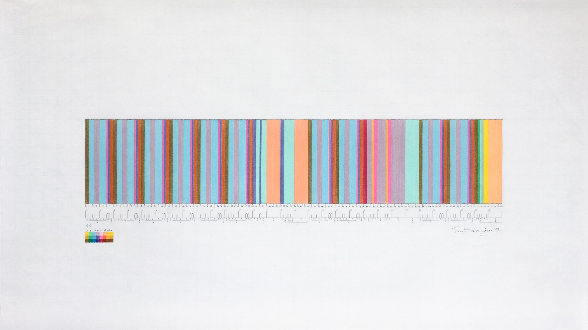 Tim Bavington, Study For "C.C", 2003