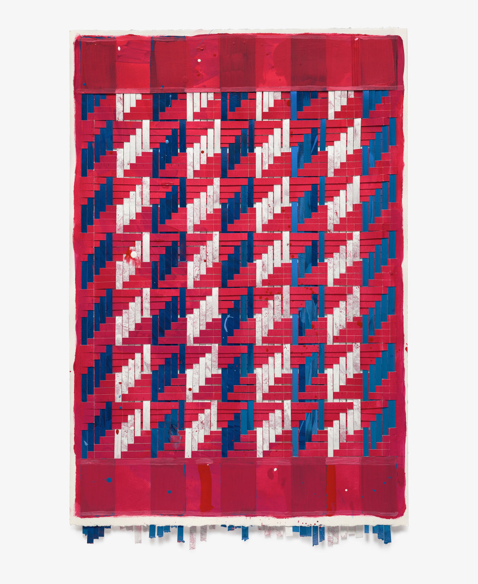 Carly Glovinski, Grammy's Lightening Dish Towel, 2018