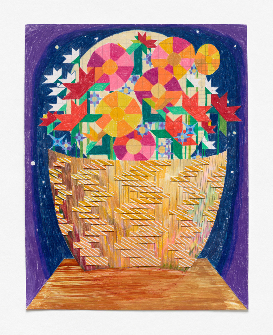 Carly Glovinski, Moon Basket, 2021