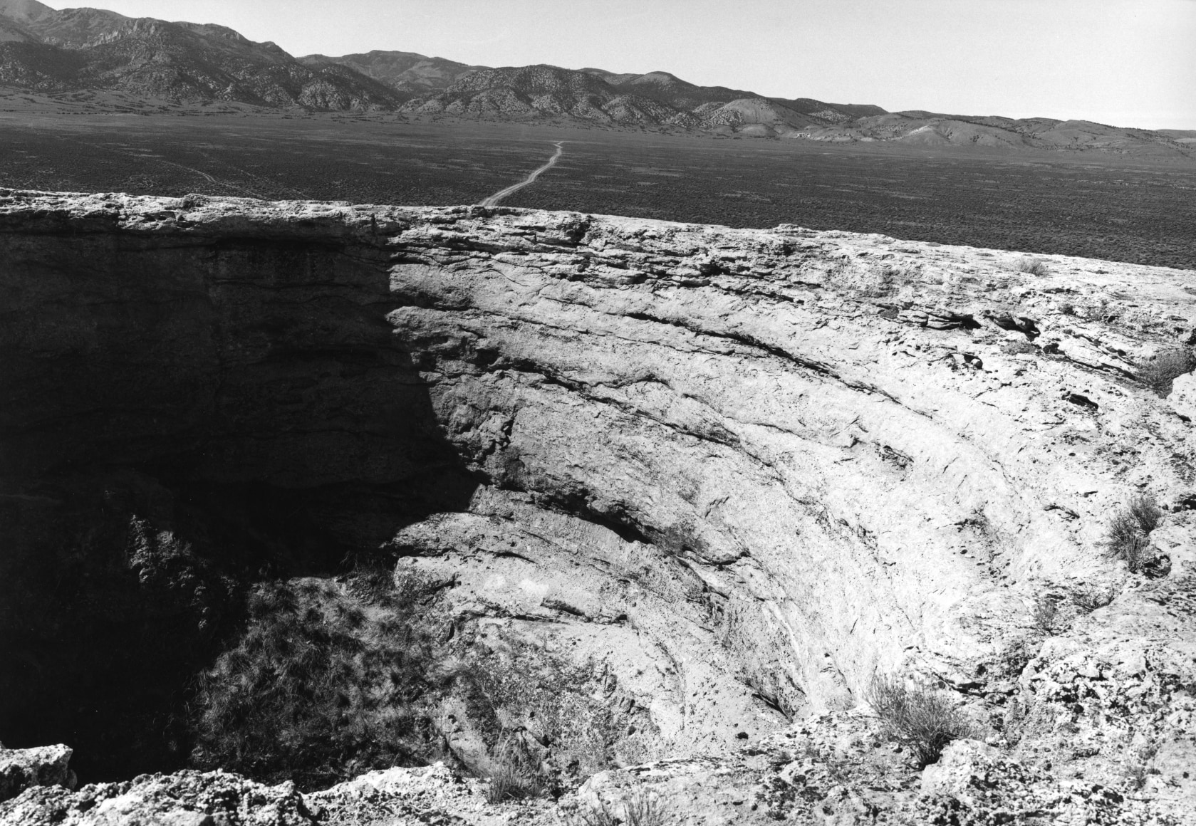 Diana's Punch Bowl, near Austin, Nevada, 1982