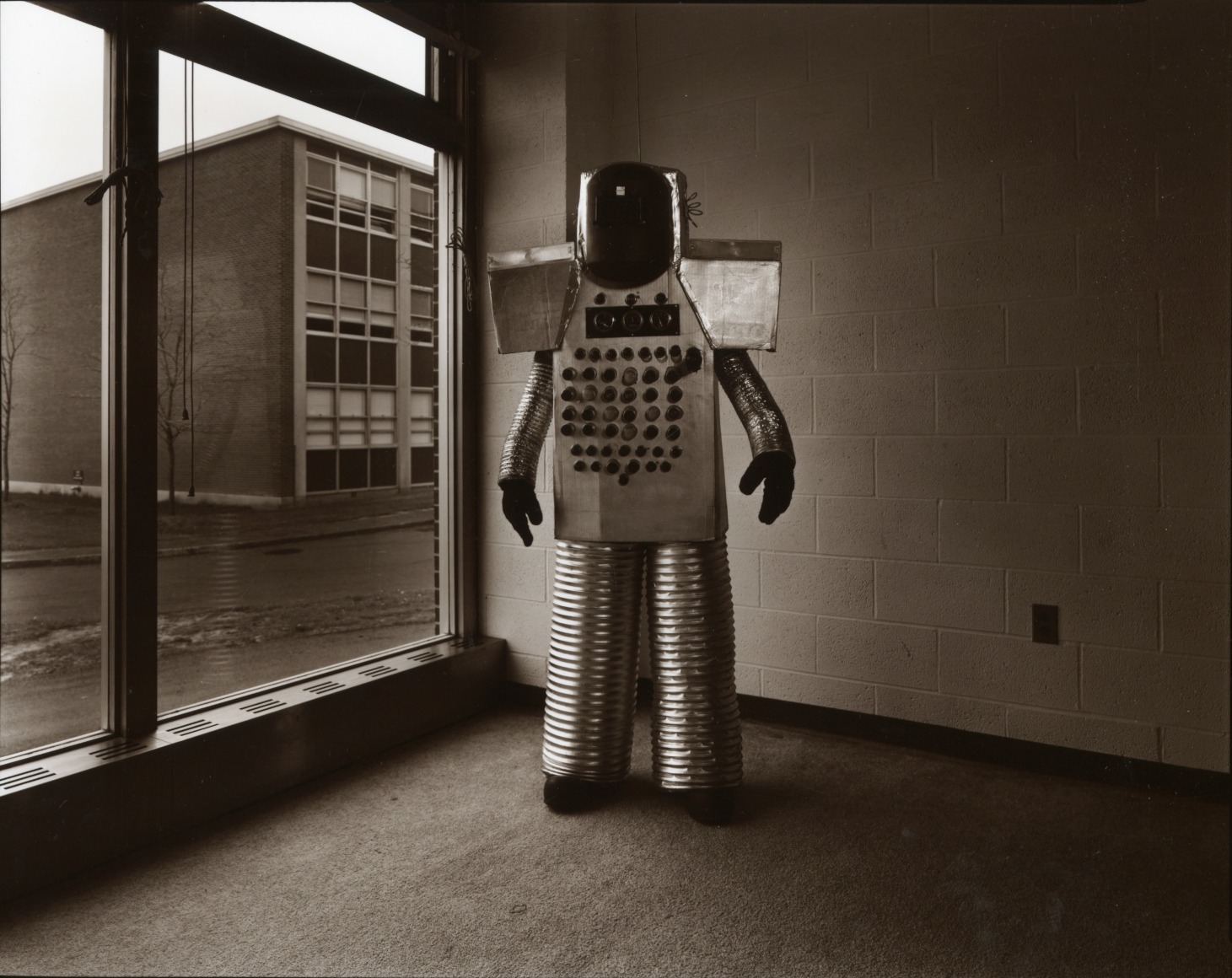 untitled (from the series, Uranium Robots), 1976, vintage gelatin silver print