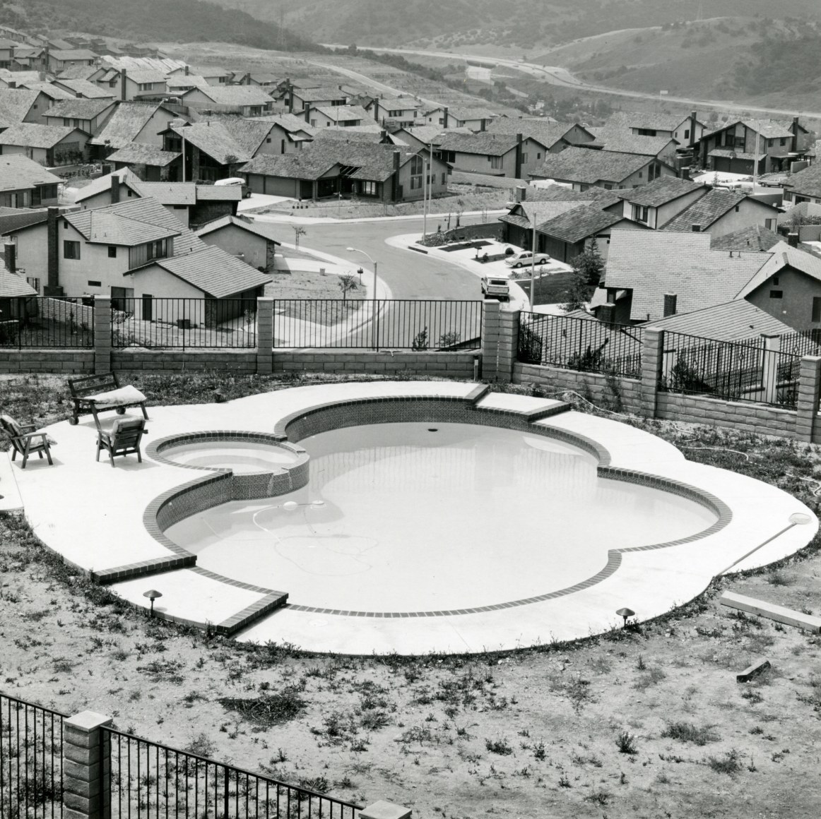 Backyard, Diamond Bar, 1980