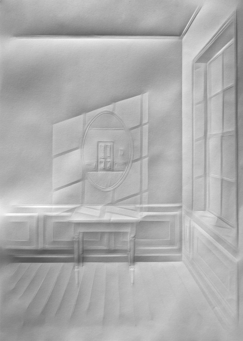 Simon Schubert, Untitled (Light on Mirror), 2015