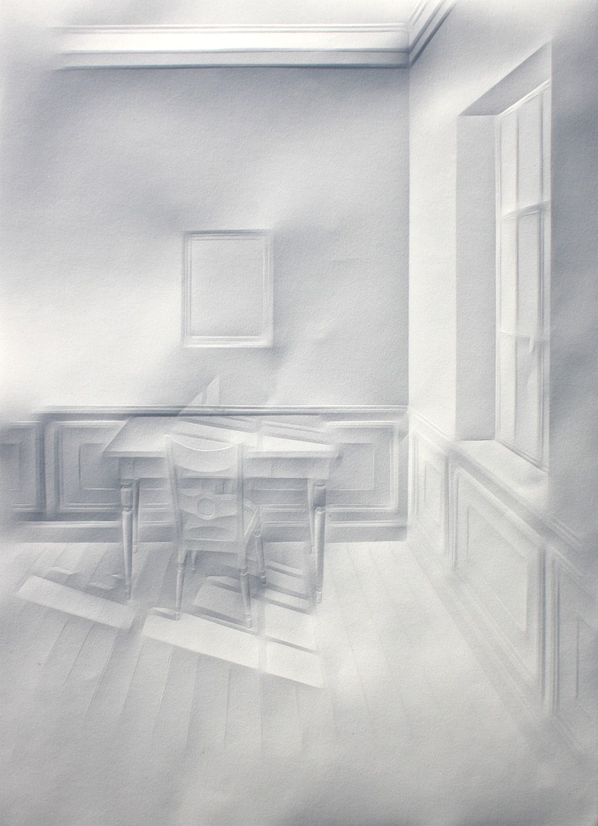 Simon Schubert, Untitled (Light on Desk I), 2014