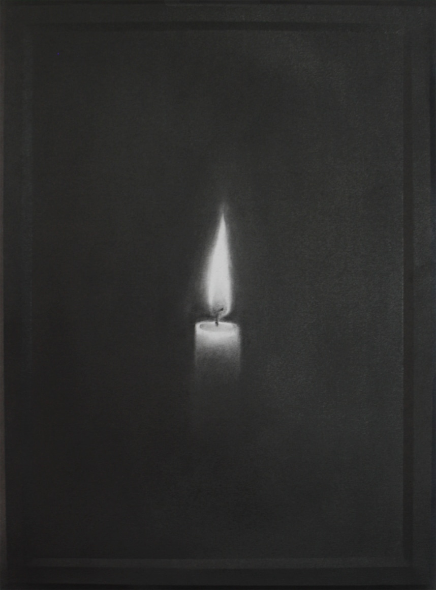 Simon Schubert, Untitled (Candle 8), 2015