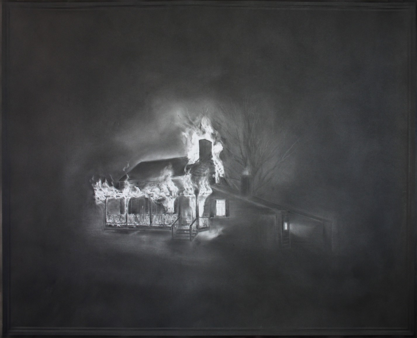 Simon Schubert, Untitled (Poe House New York), 2015