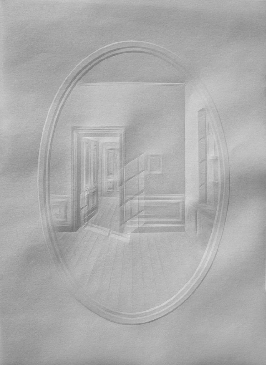 Simon Schubert, Untitled (Light in Mirror), 2015