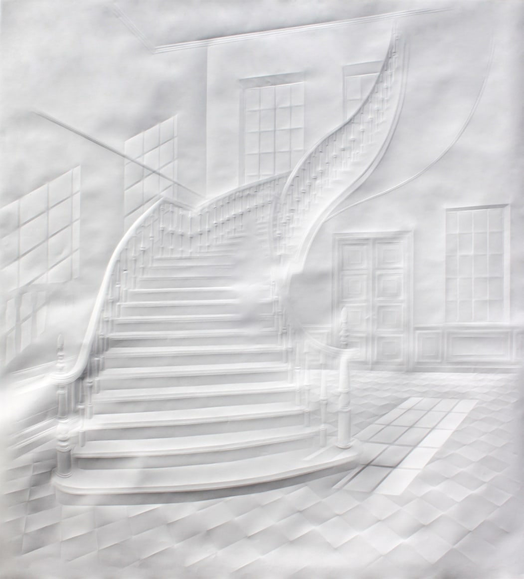 Simon Schubert, Untitled (Large Stairway), 2015