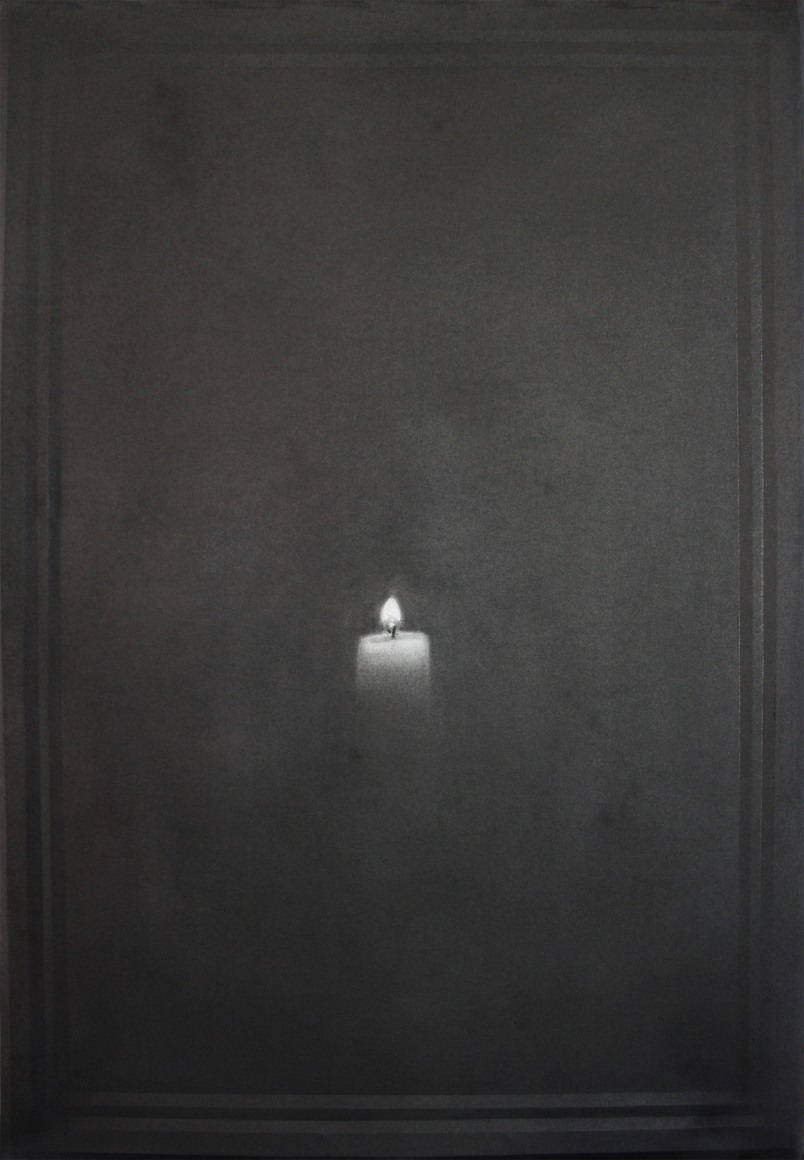 Simon Schubert, Untitled (Candle 3), 2015