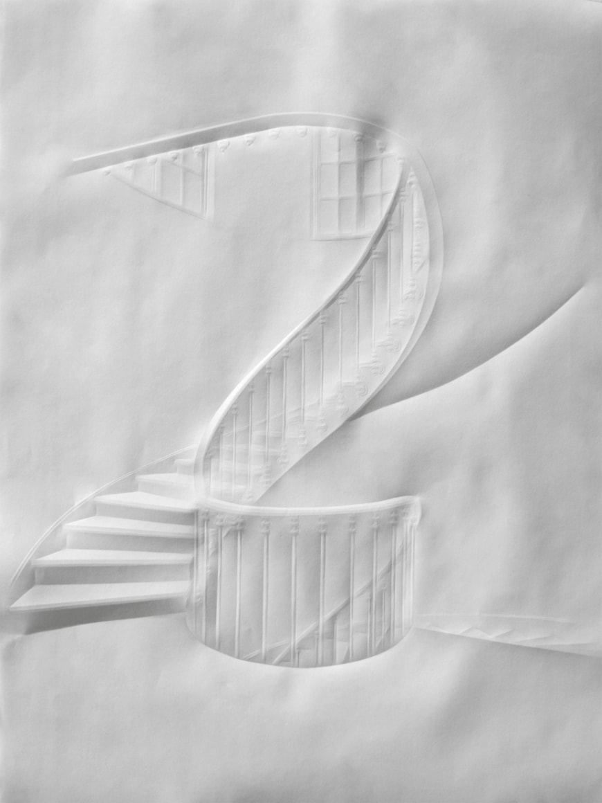 Simon Schubert, Untitled (Staircase), 2015