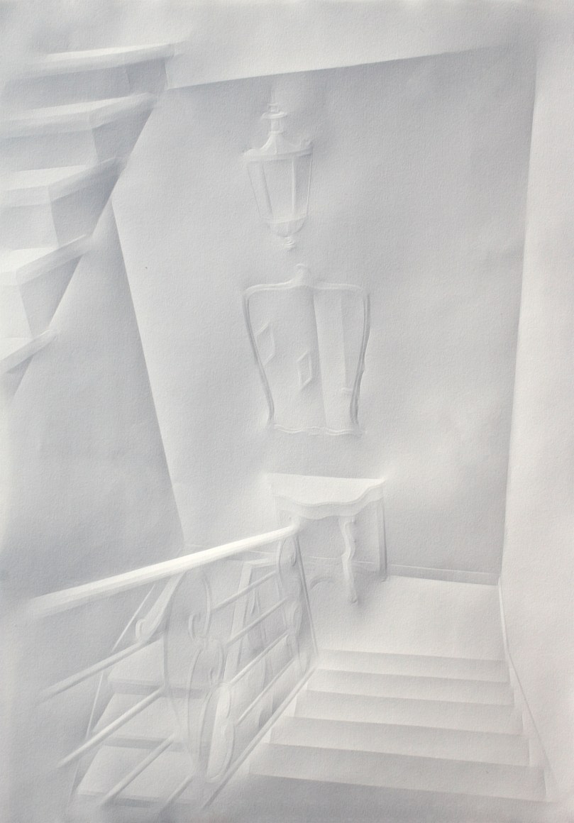 Simon Schubert, Untitled (Staircase), 2014