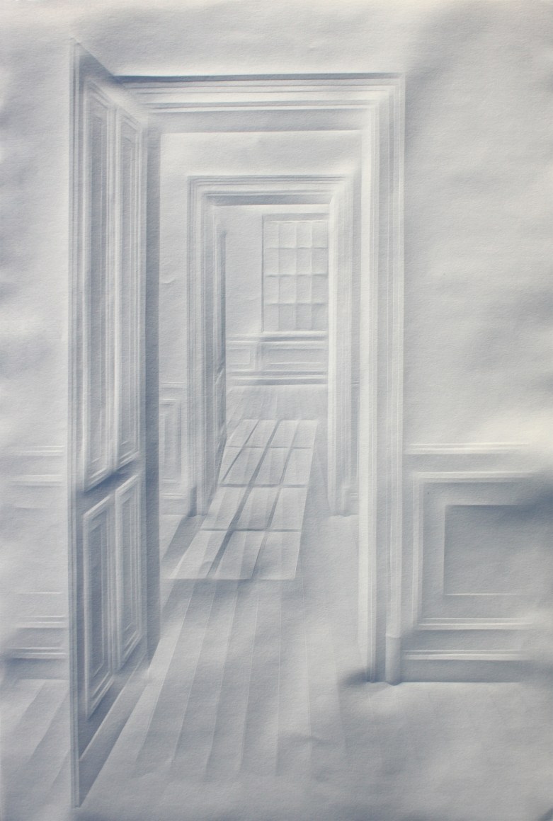 Simon Schubert, Untitled (Light Through Two Doors), 2014