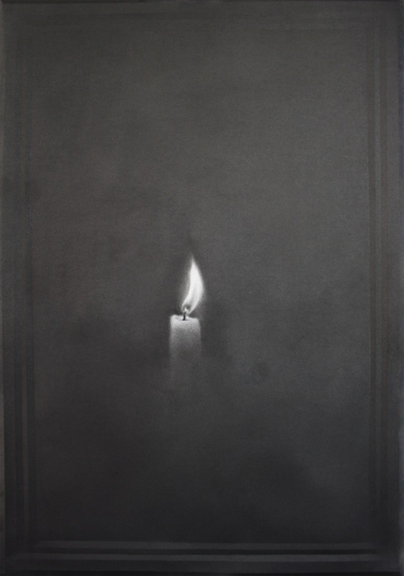 Simon Schubert, Untitled (Candle 1), 2015