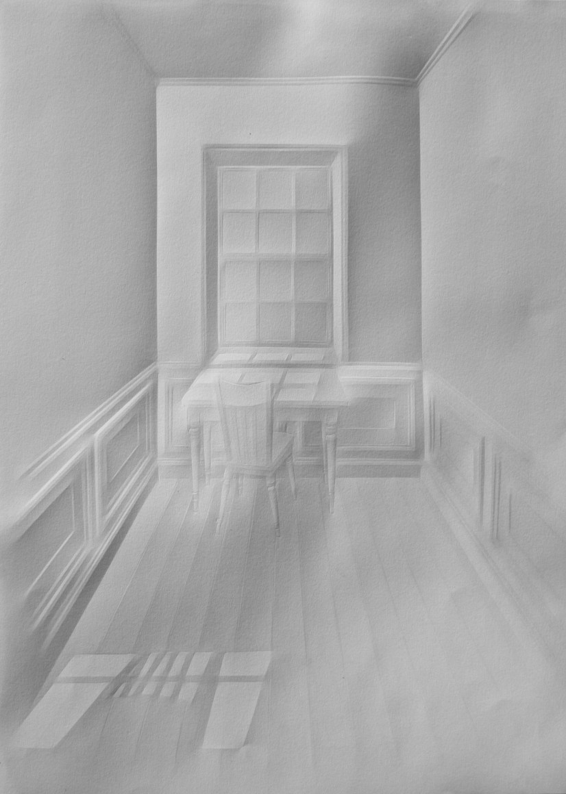 Simon Schubert, Untitled (Light on Desk I), 2015