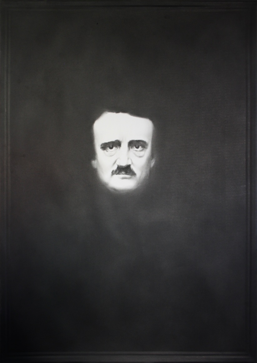 Simon Schubert, Portrait Edgar Allen Poe, 2015