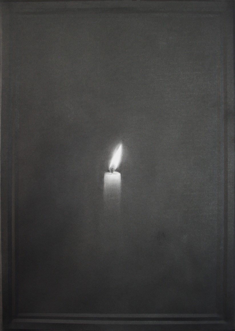 Simon Schubert, Untitled (Candle 11), 2015