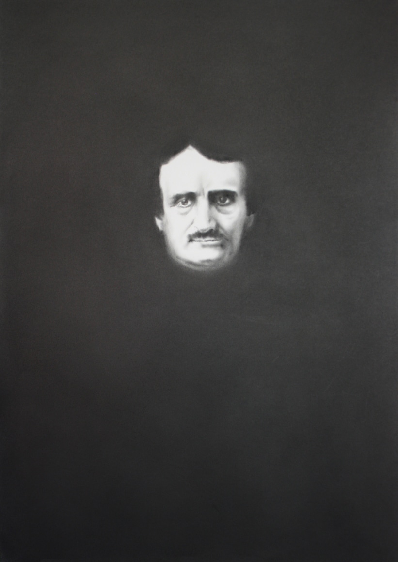 Simon Schubert, Portrait Edgar Allen Poe 2, 2015