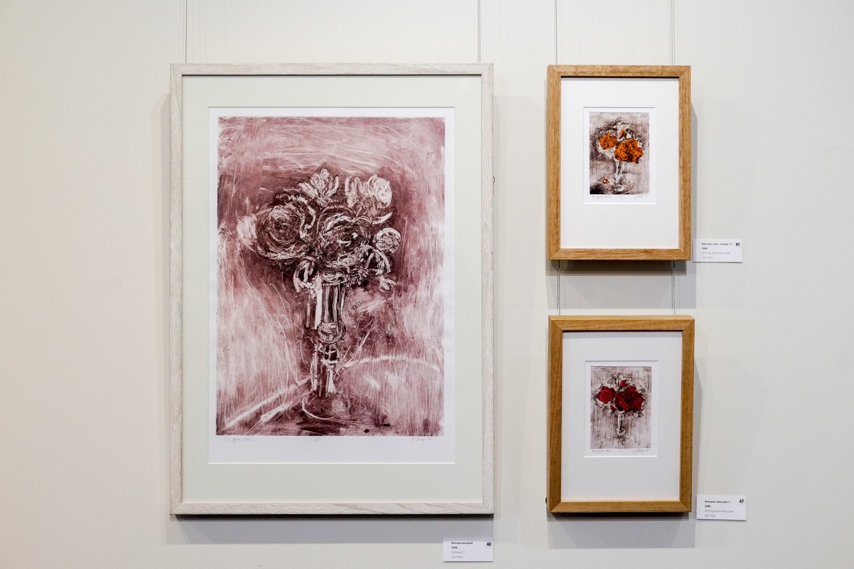 Jay Foley Between Installation view ​2017