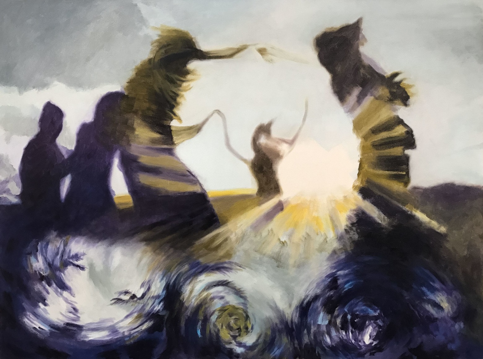 Shaun C. Murphy Unity (Equilibrium), 2017 Oil on canvas 90 x 120 cm