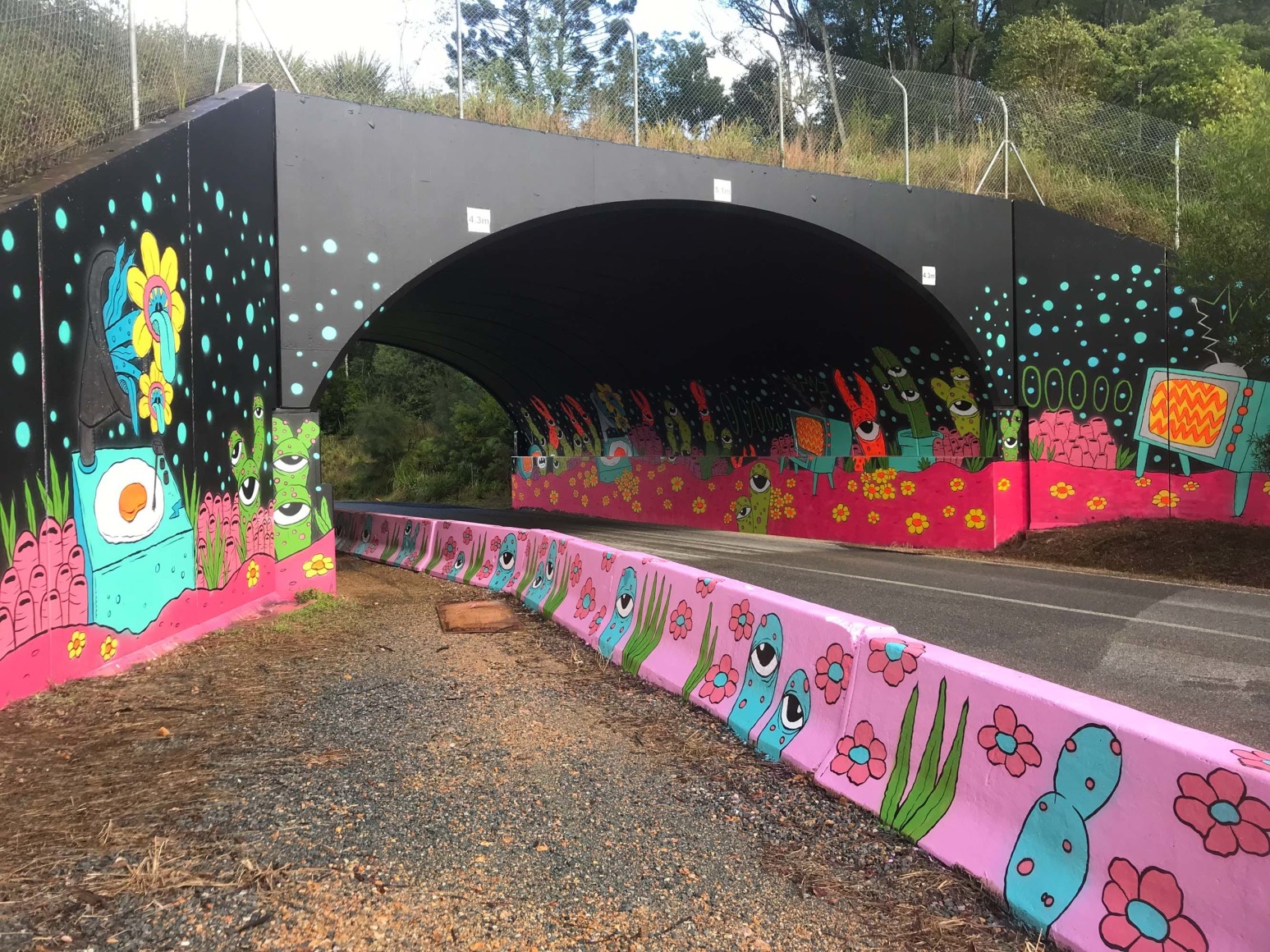 Lee McConnell Hypnagogic Tableau Splendour in the Grass Tunnel Project