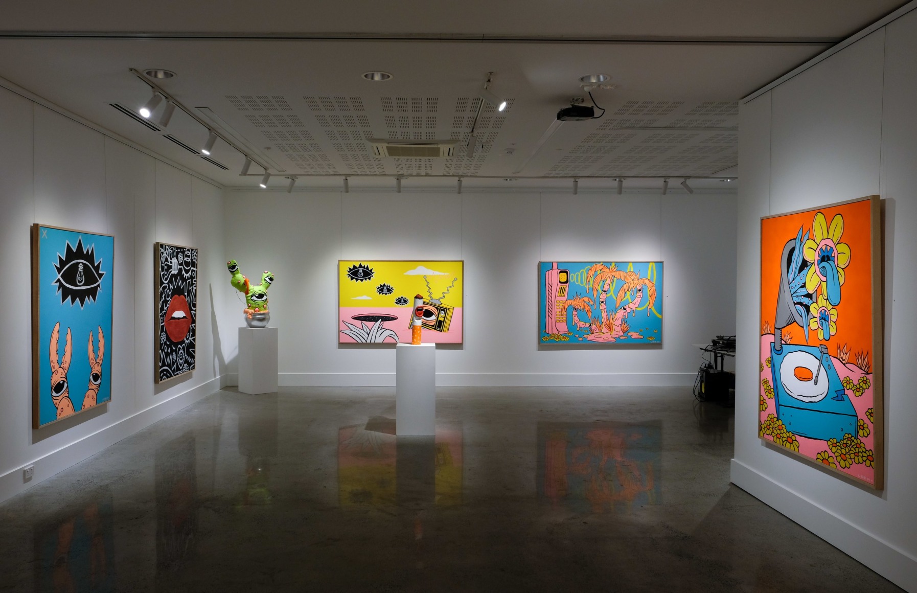 Lee McConnell Hypnagogic Tableau Installation View 2019