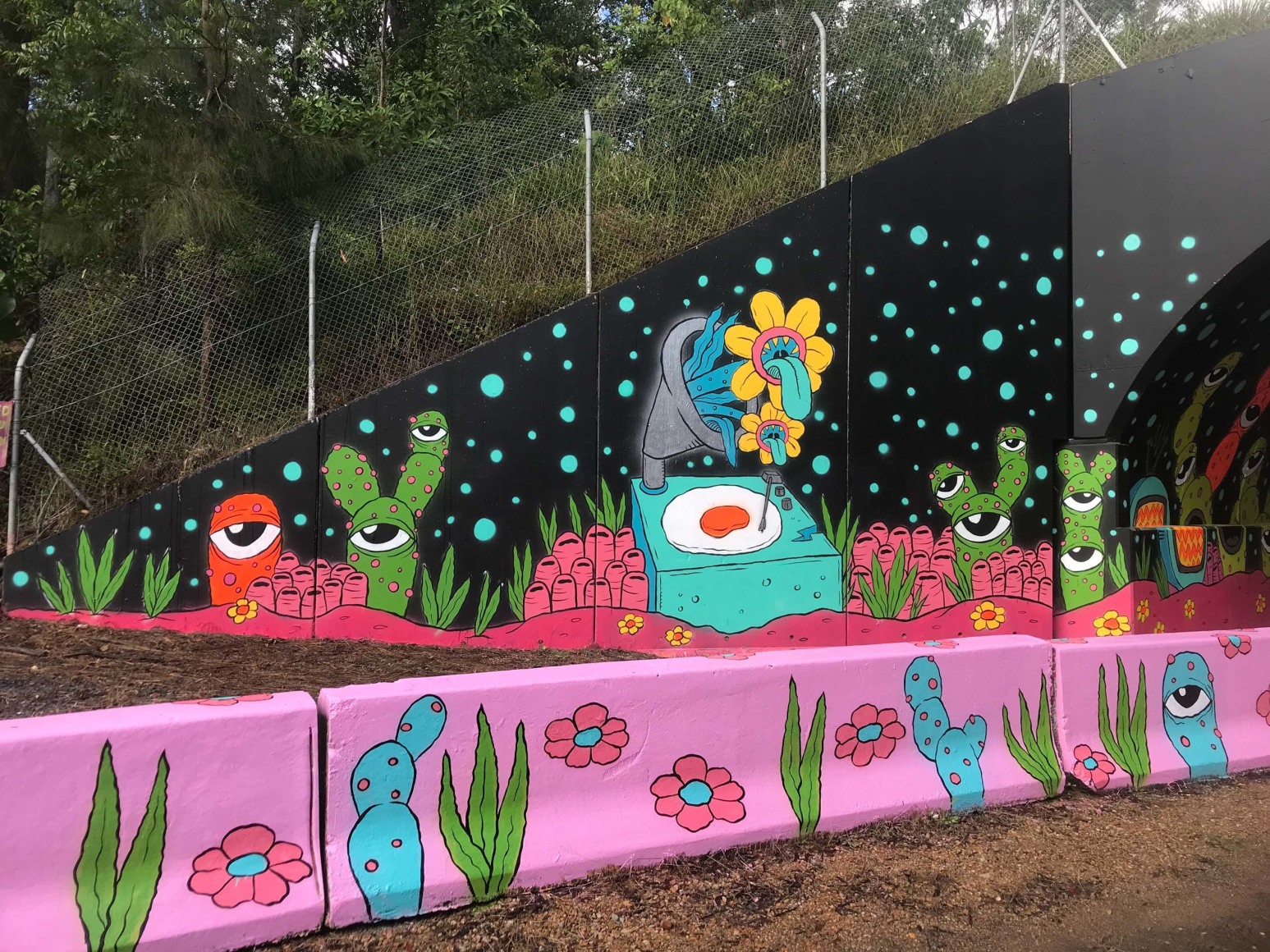 Lee McConnell Hypnagogic Tableau Splendour in the Grass Tunnel Project
