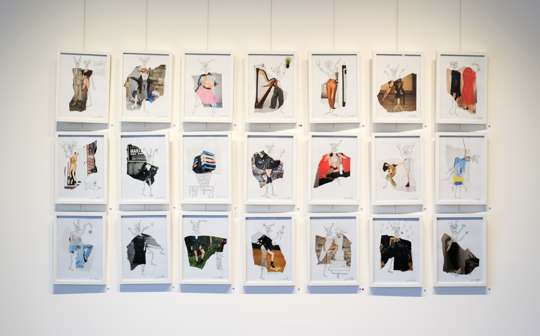 Michael Stiegler On Bowery exhibition Installation View 2019 Lone Goat Gallery