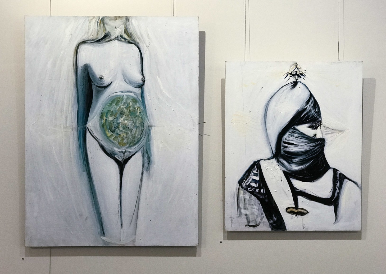 Alex Carletti Heaven on Earth - A Visionary Art Exhibition Installation View 2017